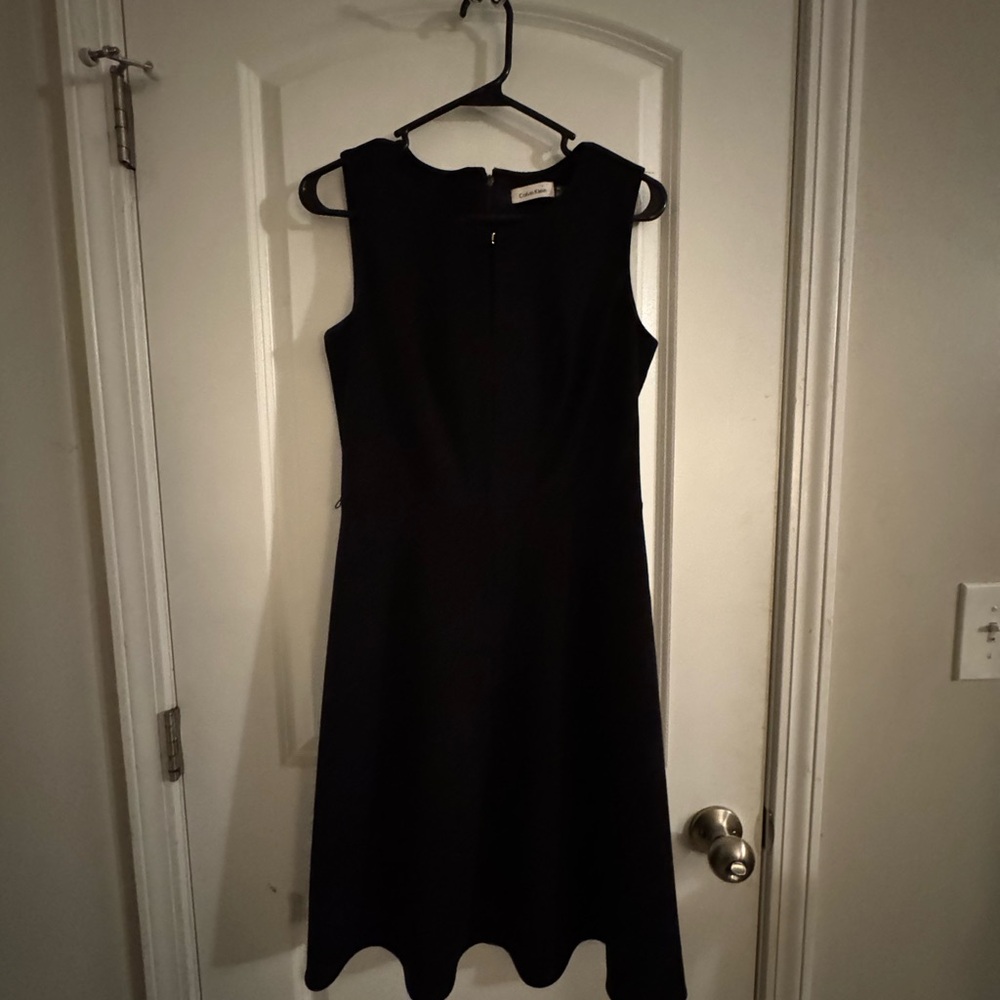 Calvin Klein Classic Black Midi Dress
